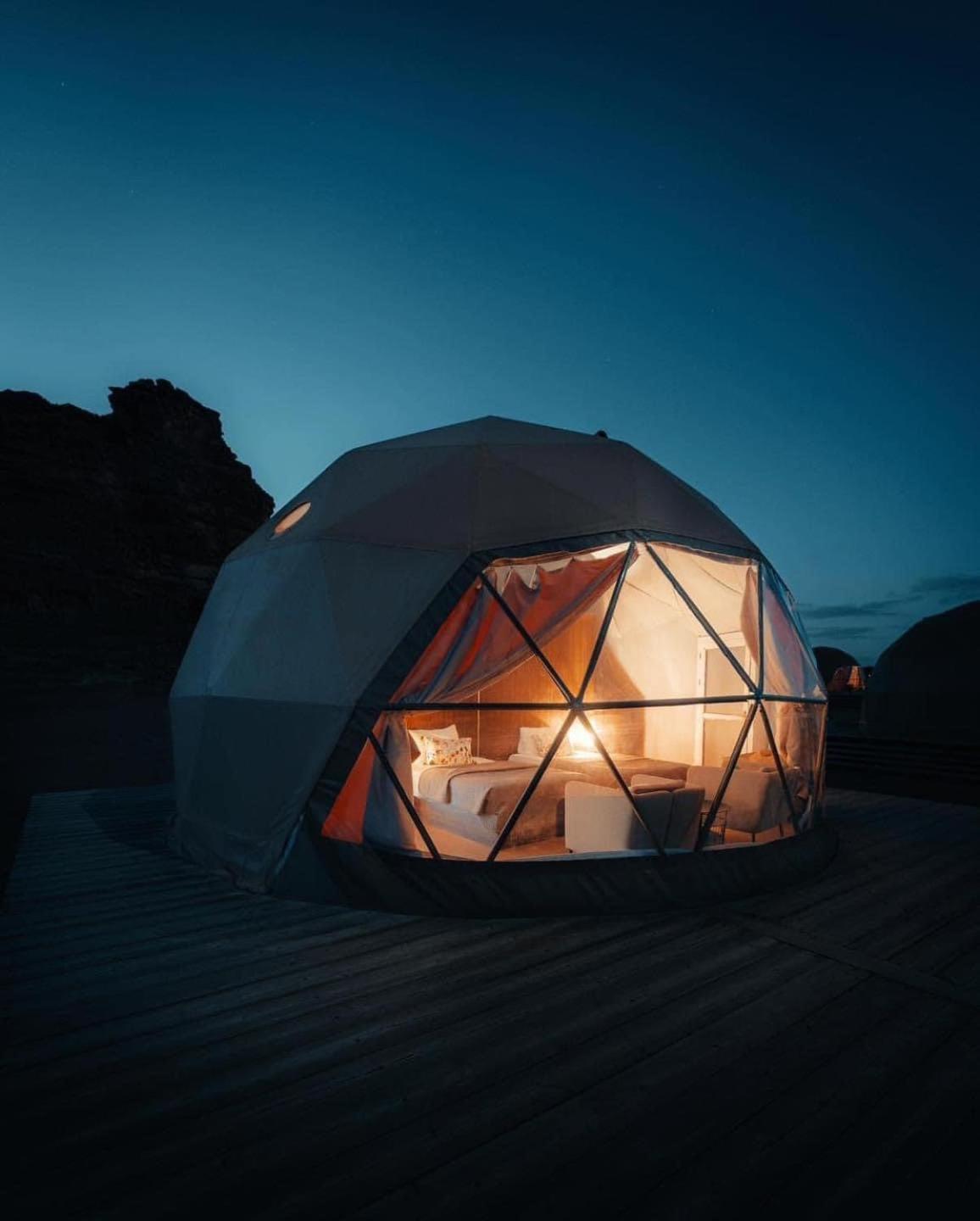 Tamim Luxury Wadi Rum Camp Zewnętrze zdjęcie